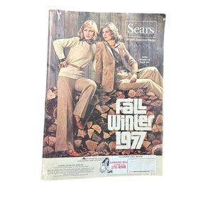 Sears Fall Winter 1977 Catalog Vintage Fashion Clothing Home Accessories